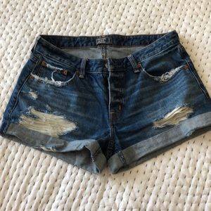Jean shorts